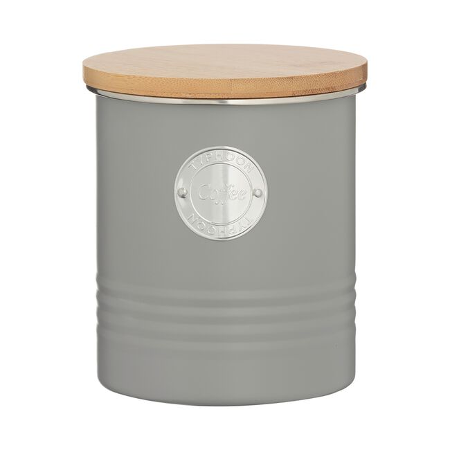 TYPHOON LIVING GREY 1L Coffee Canister