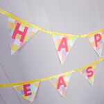 Blossom Lane Spring Blocks Easter Bunting