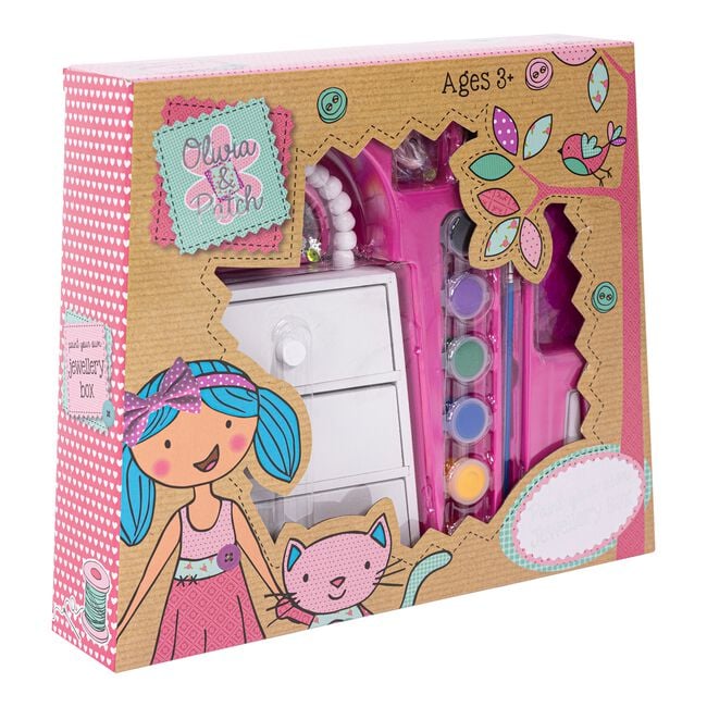 Paint Your Own Jewellery Box 