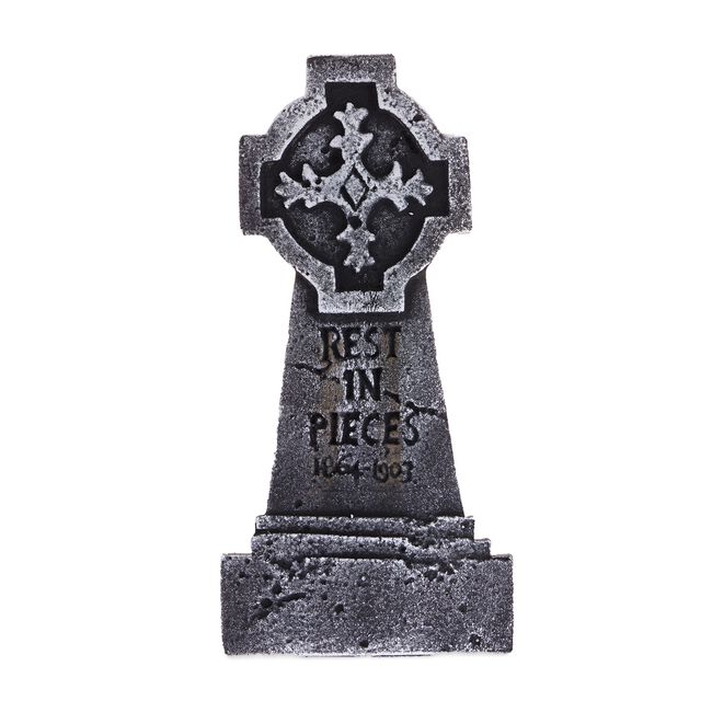 Set Of 4 Assorted Tombstones 