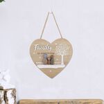 Family Wooden Heart Wall Plaque