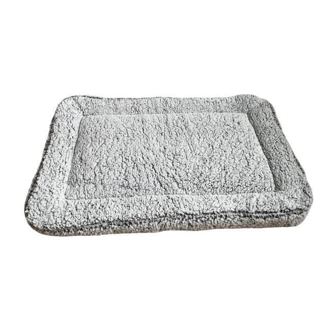 Warm Fleece Pet Bed - Grey