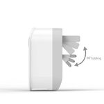 Budi White 2 USB Timer Mains Charger