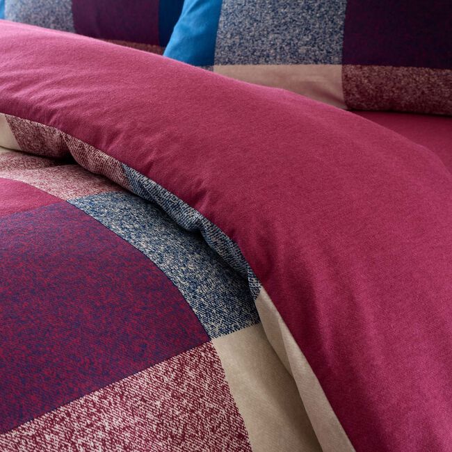 SINGLE DUVET COVER Brushed Cotton Simon Berry 