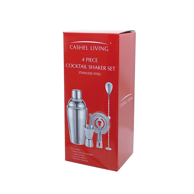 Cashel Living 4 Piece Cocktail Shaker Set