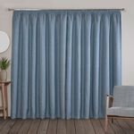 P/PLEAT BLACKOUT THERMAL BOUCLE NAVY 66x54 Ctn