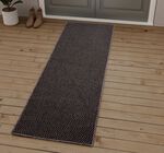 SAHARA  GREY/BLACK 60x180cm Doormat