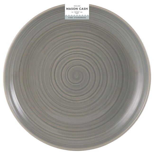Mason Cash William Mason Grey Dinner Plate 
