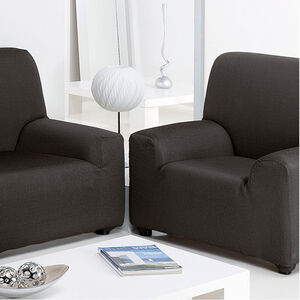 Sofa Covers Home More Easystretch Armchair Cover Charcoal