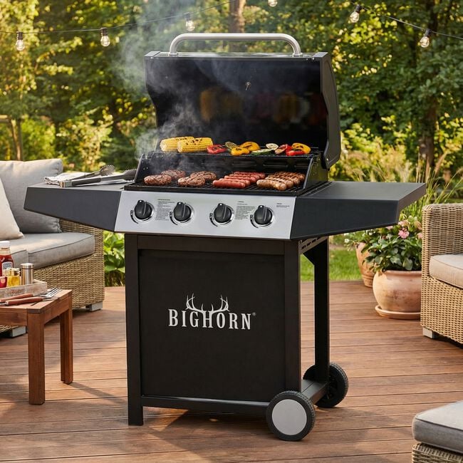 Bighorn Classic 4 Burner Gas BBQ