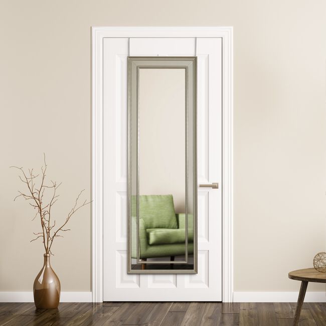 Theo Deluxe Over The Door Mirror 44cm x 134cm
