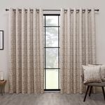 BLACKOUT & THERMAL GRAPHIC GEO IVORY  66x54 Curtain