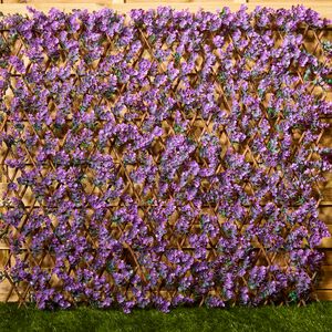 180cm x 90cm Lavender Trellis