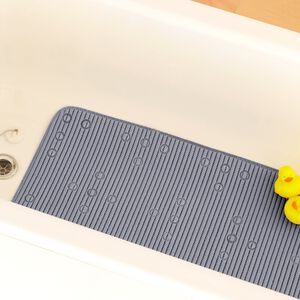 CUSHIONED GREY 43X91cm Bathmat