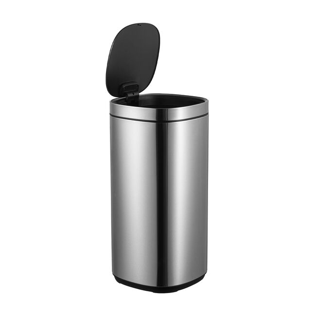 40L Newport Push Bin - Stainless Steel