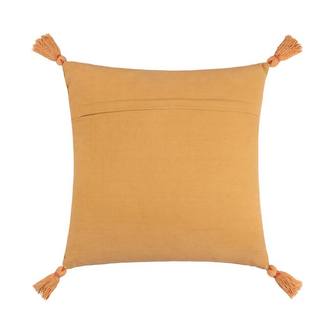 Wydler White Tiger Cushion 50cm x 50cm - Orange 