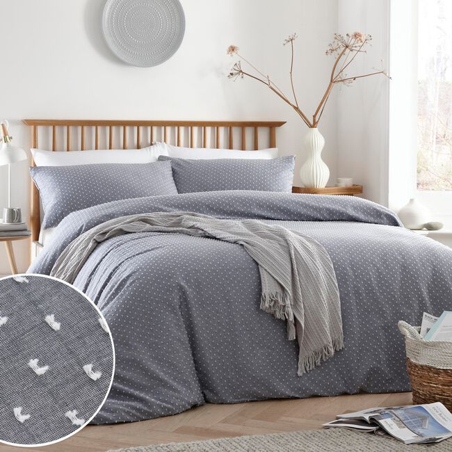 DOUBLE DUVET COVER Appletree Waterford Blue