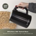 HAMILTON BEACH HARMONY 1.7L Black Kettle