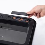 50L Tower Grey Sensor Bin