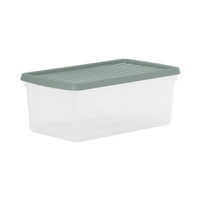 Wham 9L Green Lid Storage Box Set Of 3