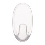 Command Small Oval Clear Hooks 