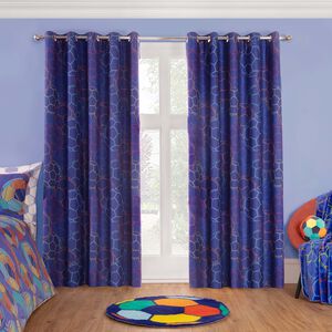 BLACKOUT FOOTBALL CHAMPION 66x54 Curtain
