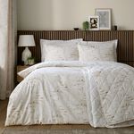 Olivia Linear Bedspread 200cm x 220cm - Natural