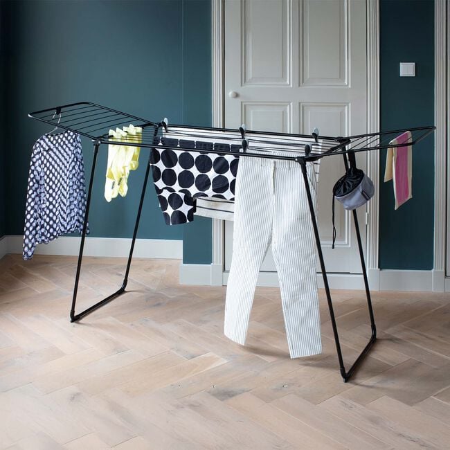 Brabantia 22m Drying Rack Black
