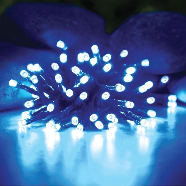 Garden Solar LED Lights Blue
