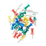 Concept Coloured Push Pins 30 Pack