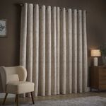 OLIVIA LINEAR JACQUARD GOLD 66x54 Curtain