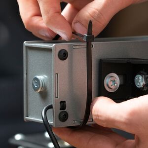 Black Cable Ties 100 Pack 