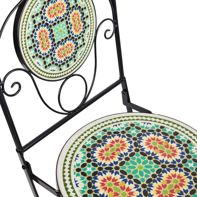 Pedra Mosaic 3 Piece Bistro Set