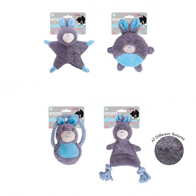 Puppy Plush Bunny Toy - Assorted