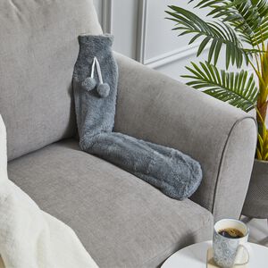 Long Faux Fur Hot Water Bottle