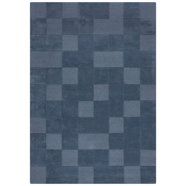 CHECKERBOARD BLUE 120x170cm Rug