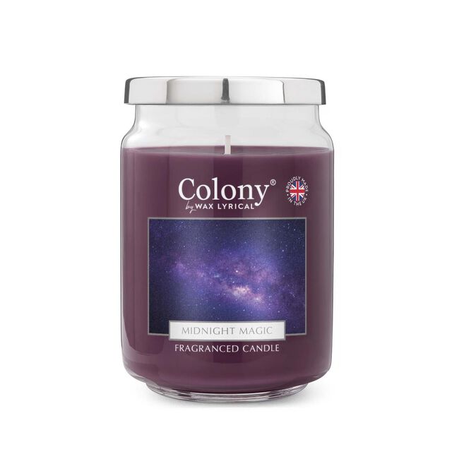 Colony Midnight Magic Candle Jar 