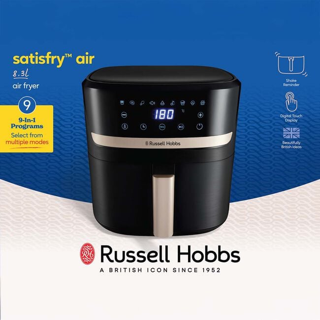 Russell Hobbs 8L Air Fryer - Black