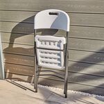 White Folding Chair