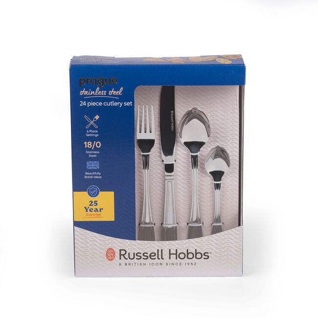 Russell Hobbs Prague 24 Piece Cutlery Set