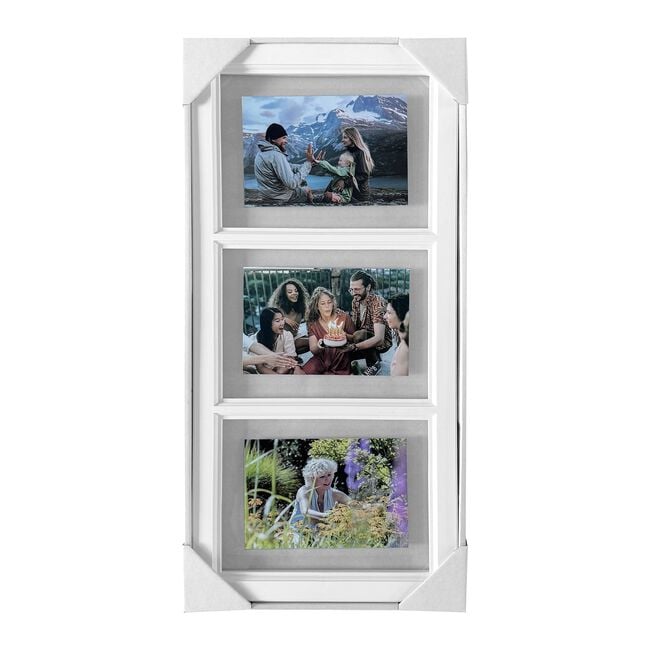3 Multi Aperture Frame White