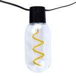 10 Filament Solar Bulb String Light