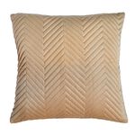 TRIANGLE STITCH SAND 45x45 Cushion