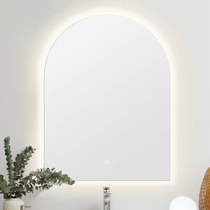 Arched LED Backlit Mirror