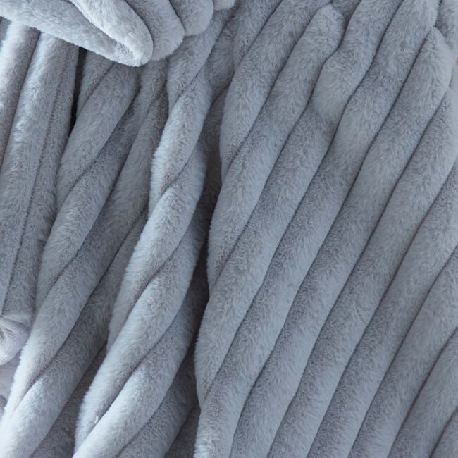 MORRITZ GREY 130x180CM Throw