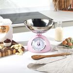 Salter Retro Pink Mechanical Scale