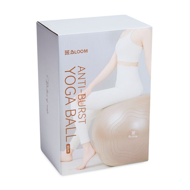 Bloom Anti-Burst Yoga Ball Brown