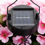 Floral Solar Hanging Basket