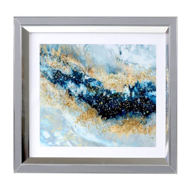 Coastal Breeze Jewelled Wall Art - 49cm x 59cm