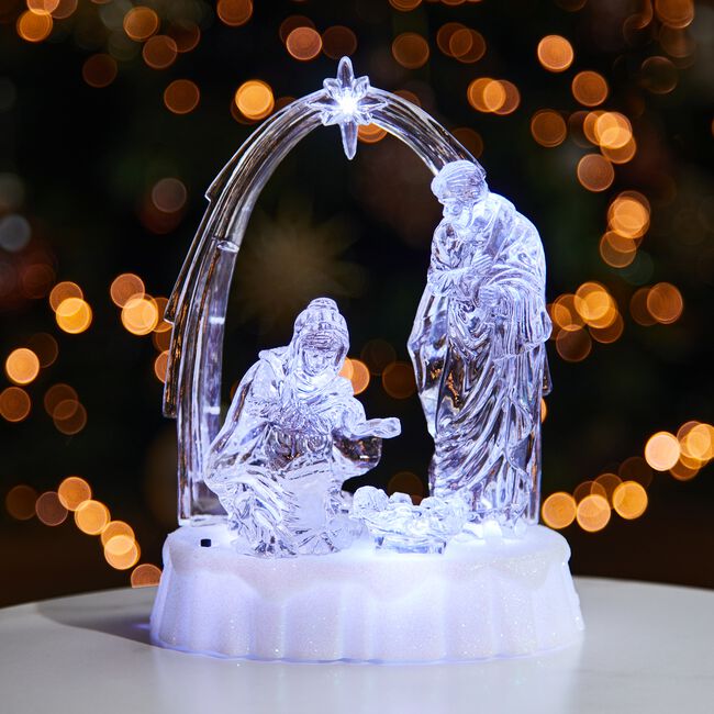 Musical Christmas Nativity Set